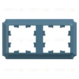 Рамка двойная Schneider Electric Atlasdesign Antique, изумруд ATN100802 ATN100802