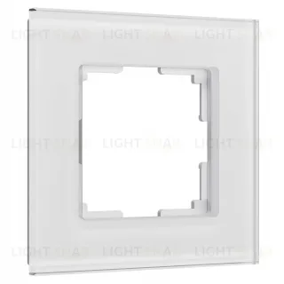 Рамка одинарная Werkel Senso белый, стекло soft-touch a064564 a064564