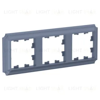 Рамка тройная Schneider Electric Atlasdesign Antique, грифель ATN100703 ATN100703