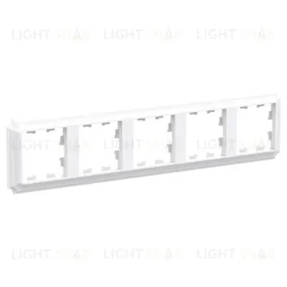 Рамка пятерная Schneider Electric Atlasdesign Antique, лотос ATN101305 ATN101305