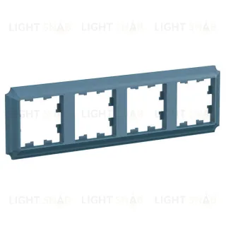 Рамка четверная Schneider Electric Atlasdesign Antique, изумруд ATN100804 ATN100804