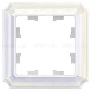 Рамка одинарная Schneider Electric Atlasdesign Antique, жемчуг ATN100401 ATN100401