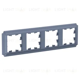 Рамка четверная Schneider Electric Atlasdesign Antique, грифель ATN100704 ATN100704