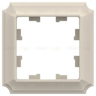 Рамка одинарная Schneider Electric Atlasdesign Antique, бежевый ATN100201 ATN100201