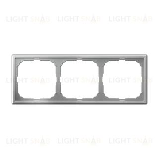 Рамка тройная System Electric ArtGallery, алюминий GAL000303 GAL000303