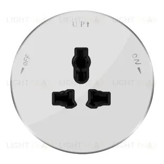 Розетка универсальная Systeme Electric MuitiTrack 13А/250В, белый MTK13002W MTK13002W