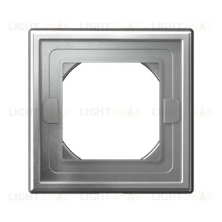Рамка одинарная IP44 System Electric ArtGallery, алюминий GAL440301 GAL440301