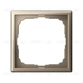 Рамка одинарная System Electric ArtGallery, шампань GAL000501 GAL000501