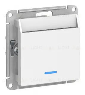 Карточный выключатель с задержкой времени 10А/250 В~ System Electric ArtGallery, белый GAL000108+ATN000167 GAL000108 + ATN000167