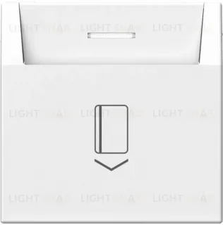 Карточный выключатель без задержки времени 10А/250 В~ System Electric ArtGallery, белый GAL000114S GAL000114S