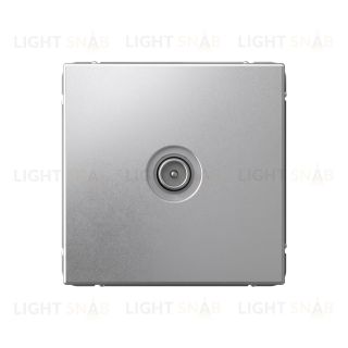 Розетка TV проходная System Electric ArtGallery 4DB, алюминий GAL000392 GAL000392