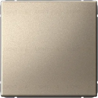 Выключатель одноклавишный проходной System Electric ArtGallery 10А, шампань GAL000561S GAL000561S