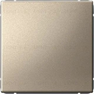 Выключатель одноклавишный System Electric ArtGallery 10А, шампань GAL000511S GAL000511S