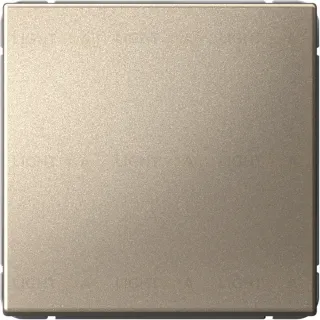 Выключатель одноклавишный перекрестный System Electric ArtGallery 10А, шампань GAL000571S GAL000571S