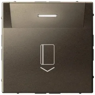 Карточный выключатель без задержки времени 10А/250 В~ System Electric ArtGallery, мокко GAL000614S GAL000614S