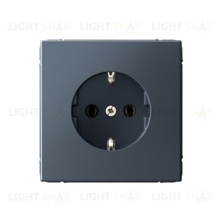 Розетка с заземлением System Electric ArtGallery 16А, грифель GAL000743 GAL000743