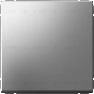 Выключатель одноклавишный проходной System Electric ArtGallery 10А, сталь GAL000961S GAL000961S