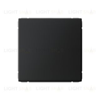 Выключатель одноклавишный кнопочный System Electric ArtGallery 10А, карбон GAL001015 GAL001015