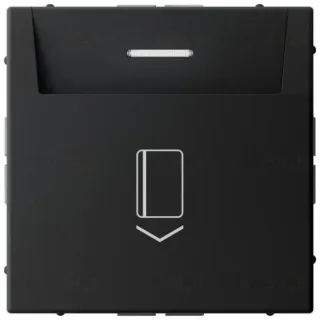 Карточный выключатель без задержки времени 10А/250 В~ System Electric ArtGallery, карбон GAL001014S GAL001014S