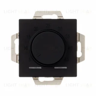 Регулятор теплого пола с датчиком пола System Electric ArtGallery 10А, карбон GAL001008+ATN001035 GAL001008 + ATN001035