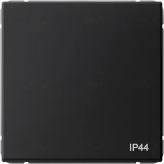 Выключатель одноклавишный проходной System Electric ArtGallery 10А IP44, карбон GAL441061S GAL441061S