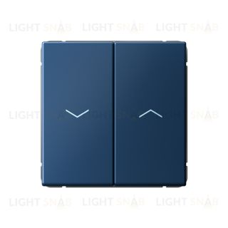 Выключатель управления для жалюзи и рольставней System Electric ArtGallery 10А/250В, аквамарин GAL001119 GAL001119