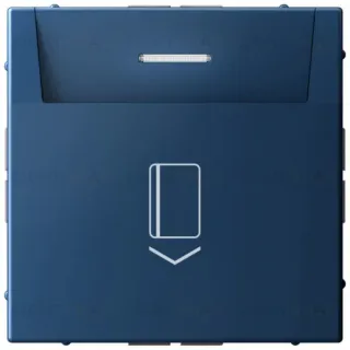 Карточный выключатель без задержки времени 10А/250 В~ System Electric ArtGallery, аквамарин GAL001114S GAL001114S