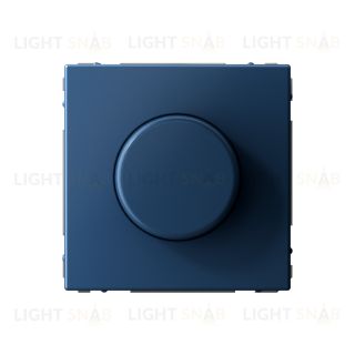 Светорегулятор поворотно-нажимной LED, RC, 400Вт System Electric ArtGallery, аквамарин GAL001123 GAL001123