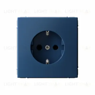 Розетка с заземлением, быстрозажимные клем., со шторками System Electric ArtGallery 16А, аквамарин GAL001145S GAL001145S