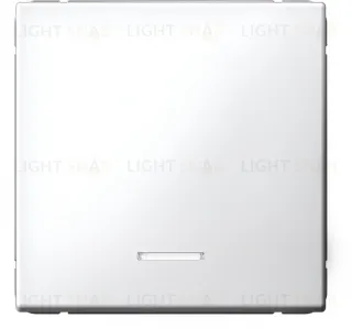 Выключатель одноклавишный с подсветкой System Electric ArtGallery 10А, лотос GAL001313S GAL001313S