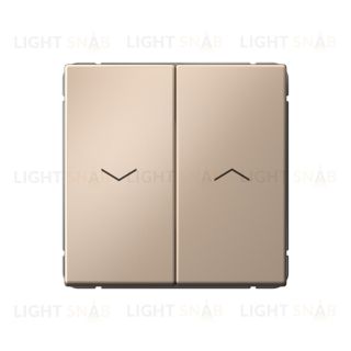 Выключатель управления для жалюзи и рольставней System Electric ArtGallery 10А/250В, песочный GAL001219 GAL001219