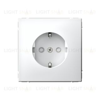 Розетка с заземлением со шторками System Electric ArtGallery 16А, лотос GAL001345 GAL001345