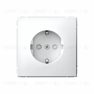 Розетка с заземлением, быстрозажимные клем., со шторками System Electric ArtGallery 16А, лотос GAL001345S GAL001345S