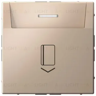 Карточный выключатель без задержки времени 10А/250 В~ System Electric ArtGallery, песочный GAL001214S GAL001214S