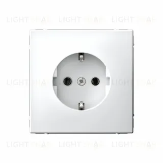 Розетка с заземлением, быстрозажимные клем., System Electric ArtGallery 16А, лотос GAL001343S GAL001343S