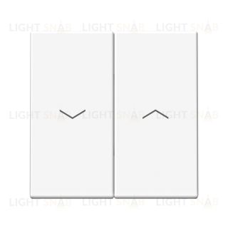 Выключатель управления для жалюзи и рольставней System Electric ArtGallery 10А/250В, лотос GAL001319 GAL001319