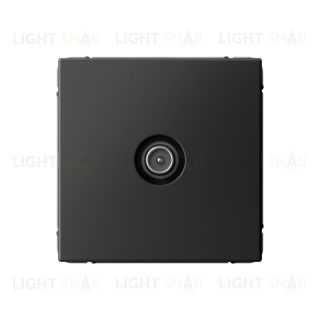 Розетка TV проходная System Electric ArtGallery 4DB, базальт GAL001492 GAL001492