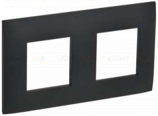 Рамка двойная IEK Skandy графит SK-M22-K53 SK-M22-K53