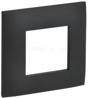 Рамка одинарная IEK Skandy графит SK-M12-K53 SK-M12-K53