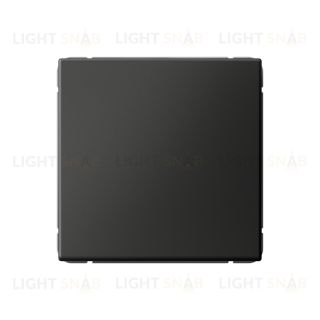 Выключатель одноклавишный кнопочный System Electric ArtGallery 10А, базальт GAL001415 GAL001415
