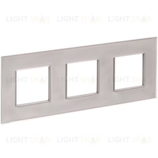 Рамка тройная IEK Skandy шампань стекло SK-M32-G-K37 SK-M32-G-K37