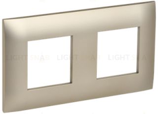 Рамка двойная IEK Skandy шампань SK-M22-K37 SK-M22-K37