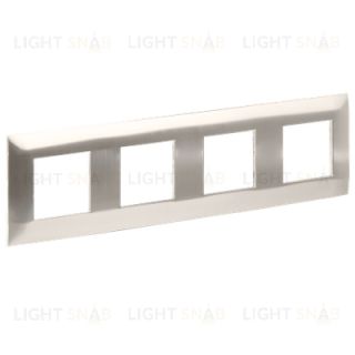 Рамка 4-местная IEK Skandy металл никель SK-M42-M-K50 SK-M42-M-K50