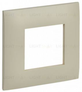 Рамка одинарная IEK Skandy бежевый SK-M12-K10 SK-M12-K10