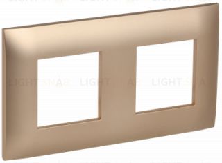 Рамка 2-местная IEK Skandy песочный SK-M22-K98 SK-M22-K98