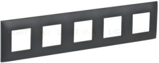 Рамка 5-местная IEK Skandy титан SK-M52-K48 SK-M52-K48