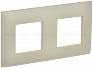 Рамка 2-местная IEK Skandy бежевый SK-M22-K10 SK-M22-K10