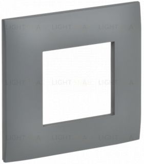Рамка одинарная IEK Skandy серый SK-M12-K03 SK-M12-K03