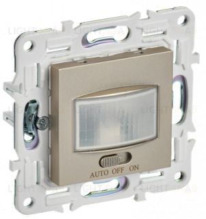 Датчик движения инфракрасный 500 Вт, высота 0,8-1,4м IEK Skandy шампань SK-MS10-N-150-05-K37 SK-MS10-N-150-05-K37