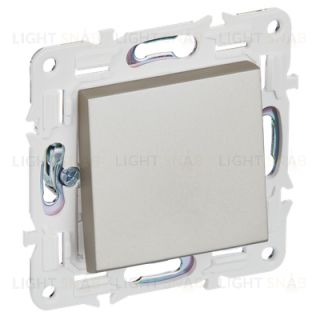 Выключатель 1-клавишный перекрестный 10А IEK Skandy шампань SK-V13-0-10-K37 SK-V13-0-10-K37